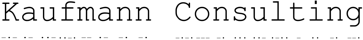 Kaufmann Consulting